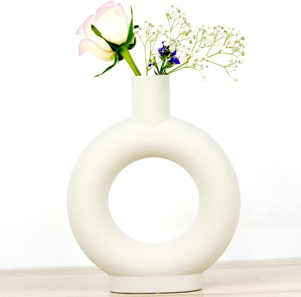 Ceramic Flower Vases, Nordic Minimalism Style 