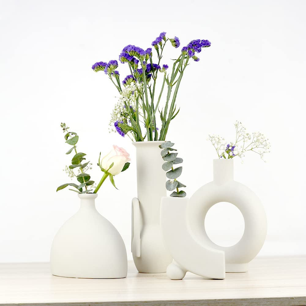 Ceramic Flower Vases, Nordic Minimalism Style 